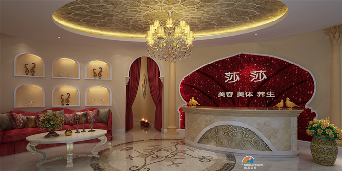 惠州美容養(yǎng)生會所設(shè)計 混搭風格SPA養(yǎng)生會所裝修